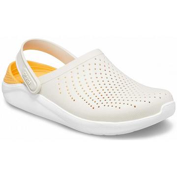 Crocs LiteRide™ Men's Clogs Beige | Australia 0717GSOL